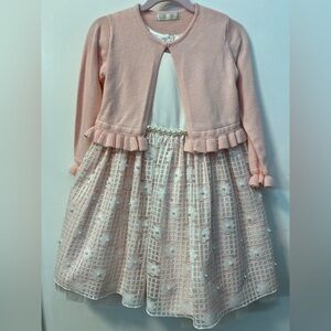 American Princess Blush and Ivory Formal Dress